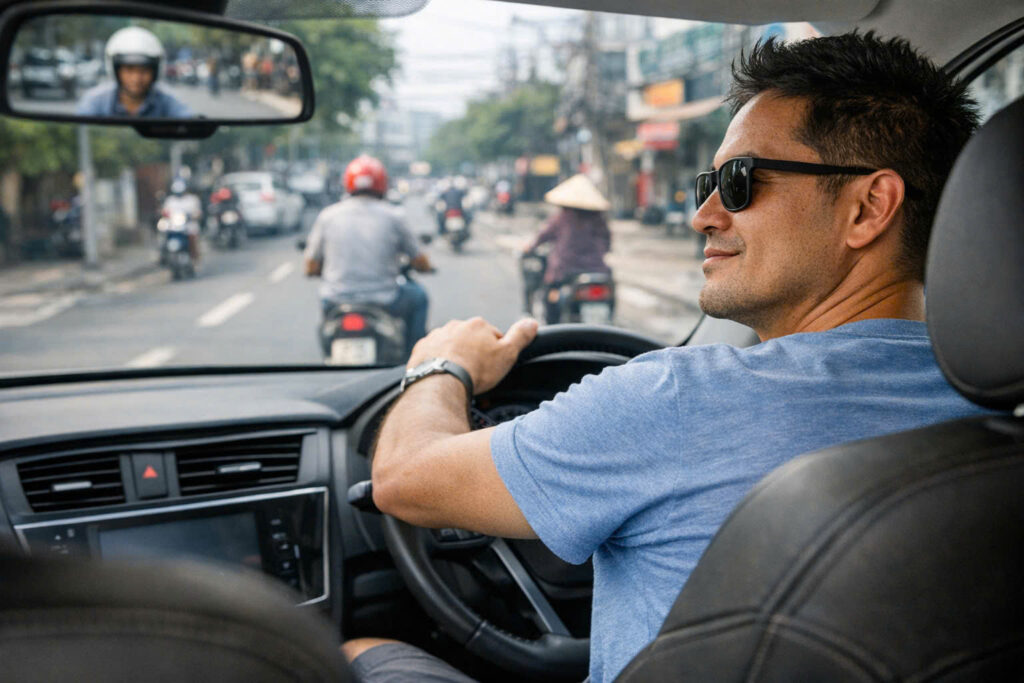 nguy hiểm khi tài xế quá tự tin khi lái xe